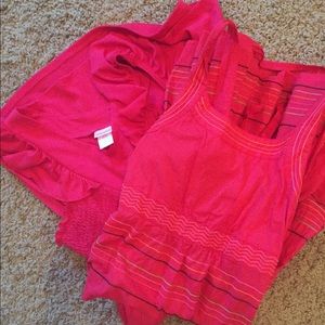 💥SOLD GIRLS Dress Set Both Pink NEVER WORN NWOT